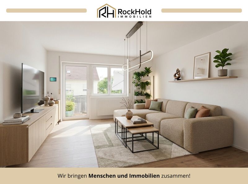 Sofort bezugsfrei! Großzügige 3-Zimmer-Wohnung mit Balkon und Stellplatz in Linkenheim!